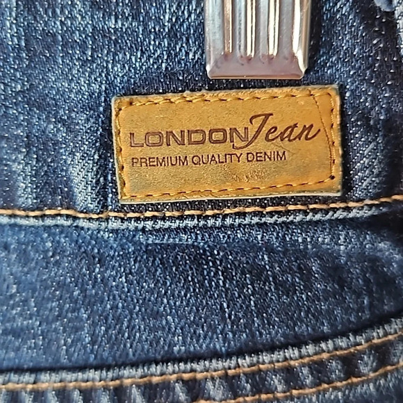 London Jean Stretch Bootcut Jeans Blue Size 10 - Picture 10 of 16